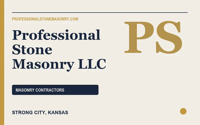 Professional Stone Masonry LLC in Strong City, Kansas
