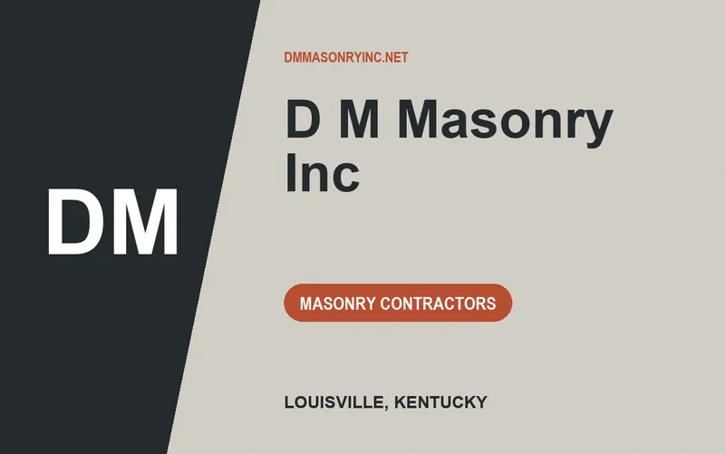 D M Masonry Inc in Louisville, Kentucky