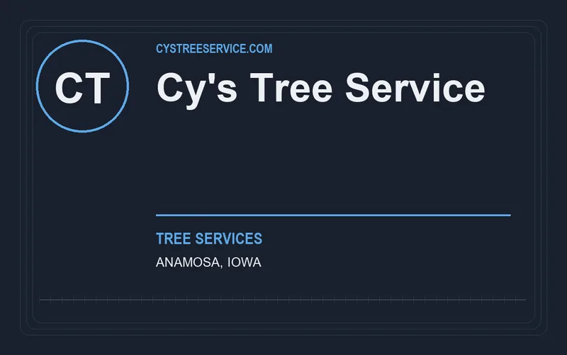 Cy's Tree Service in Anamosa, Iowa