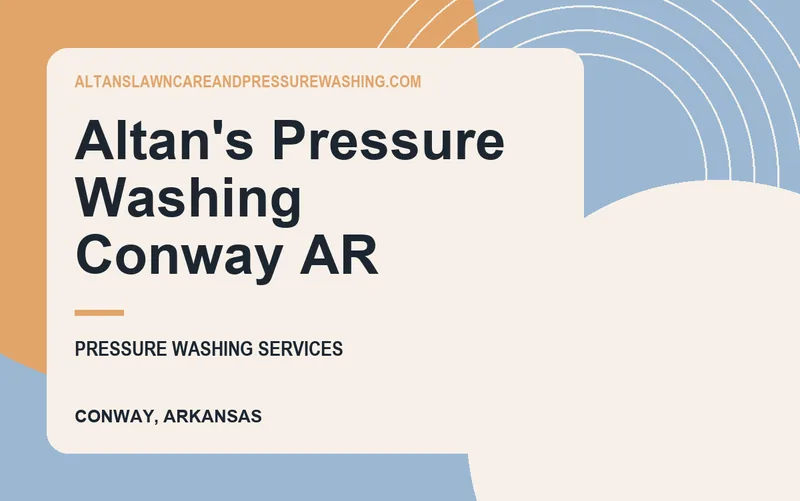 Altan's Pressure Washing Conway AR in Conway, Arkansas