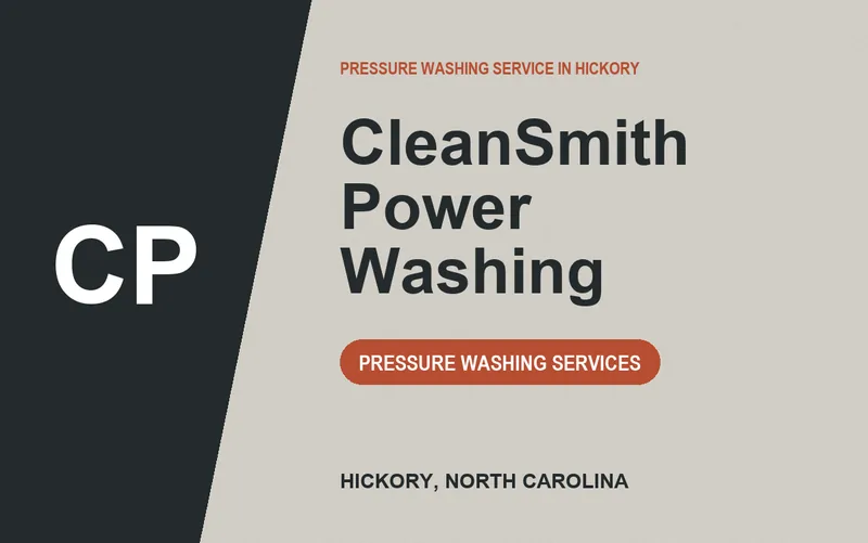 CleanSmith Power Washing in Hickory, North Carolina