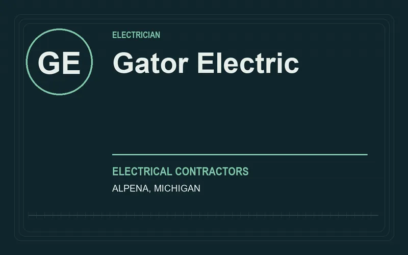 Gator Electric in Alpena, Michigan
