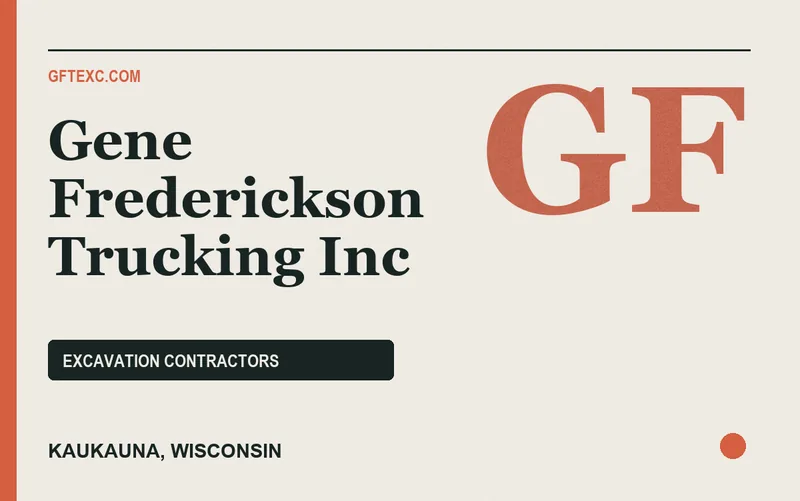 Gene Frederickson Trucking Inc in Kaukauna, Wisconsin
