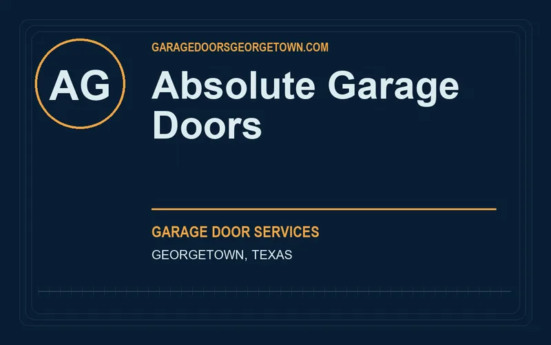 Absolute Garage Doors in Georgetown, Texas