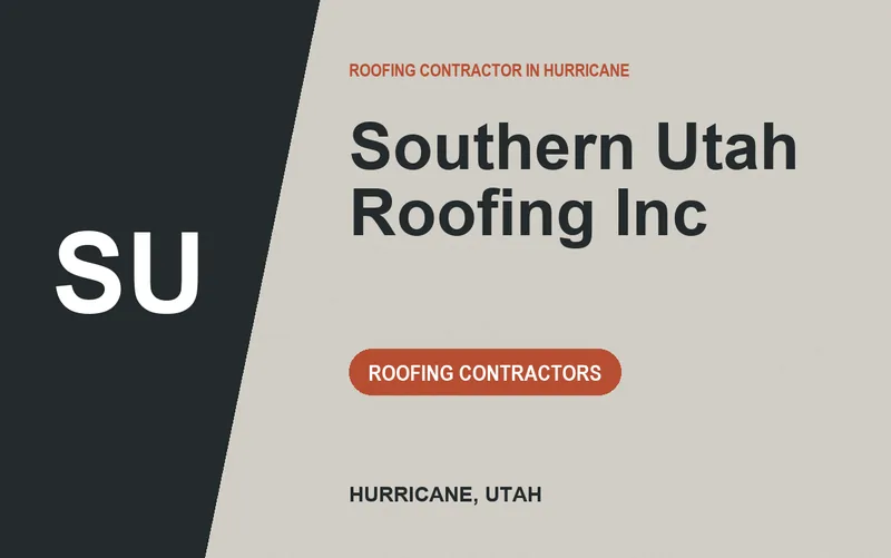 Southern Utah Roofing Inc in Hurricane, Utah