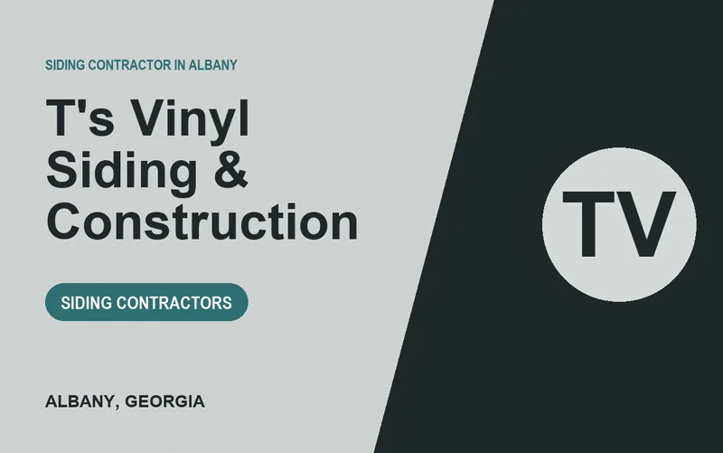 T's Vinyl Siding & Construction in Albany, Georgia