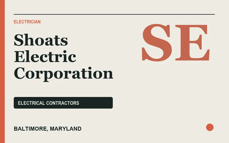 Shoats Electric Corporation in Baltimore, Maryland