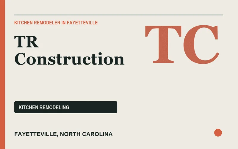 TR Construction in Fayetteville, North Carolina