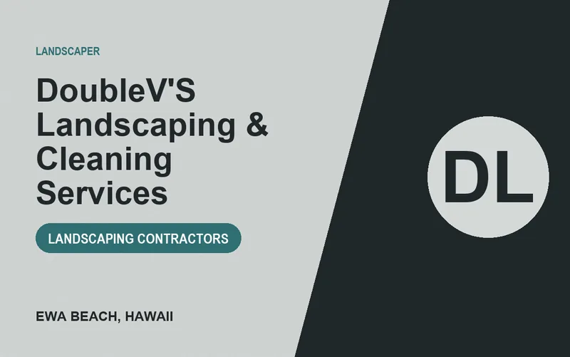 DoubleV'S Landscaping & Cleaning Services in Ewa Beach, Hawaii