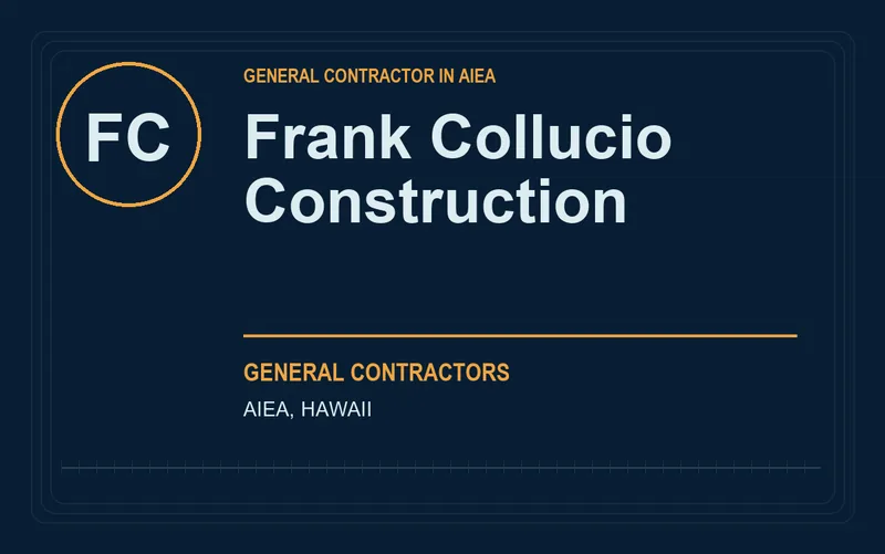 Frank Collucio Construction in Aiea, Hawaii