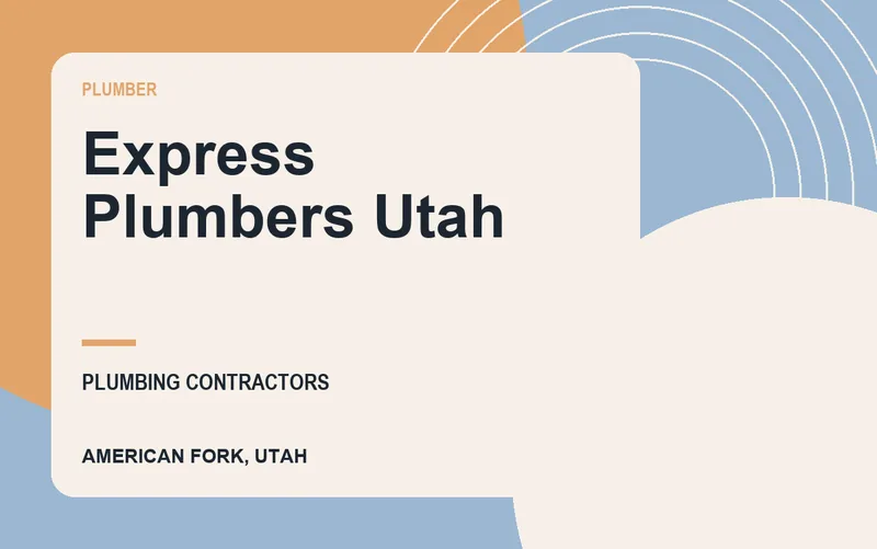 Express Plumbers Utah in American Fork, Utah