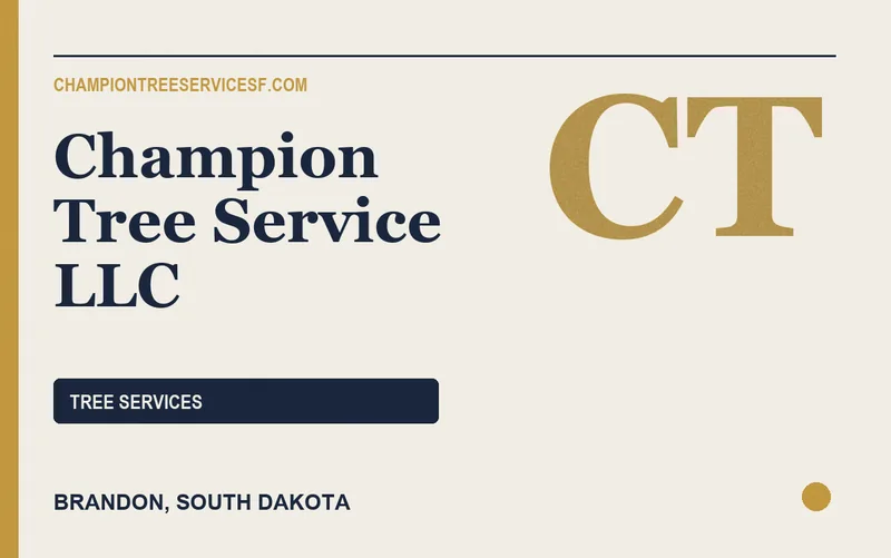 Champion Tree Service LLC in Brandon, South Dakota