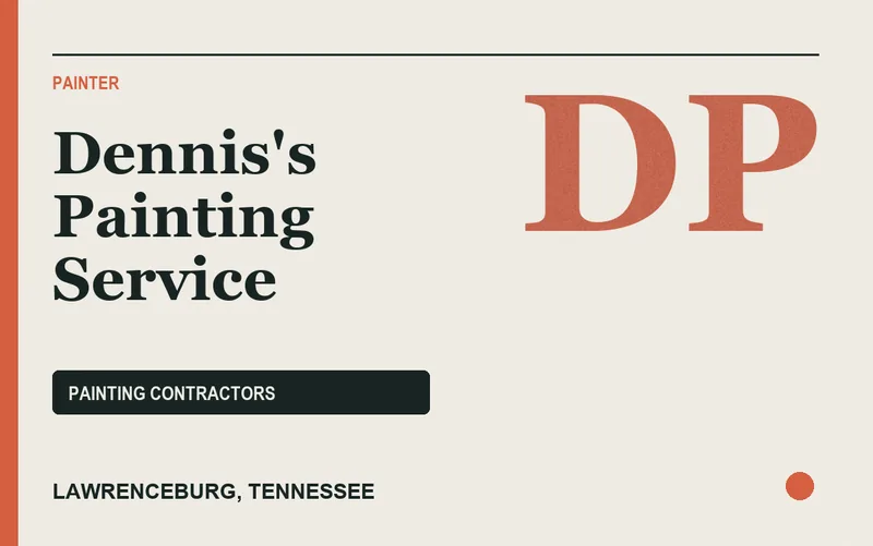 Dennis's Painting Service in Lawrenceburg, Tennessee