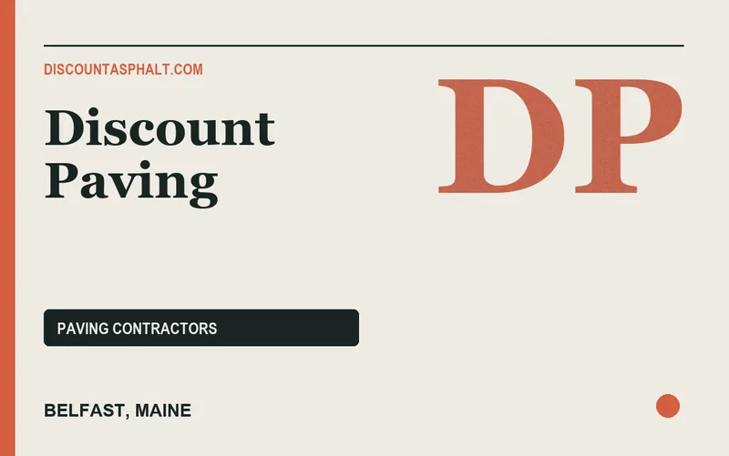 Discount Paving in Belfast, Maine