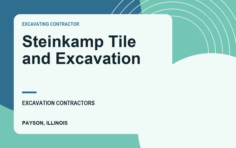 Steinkamp Tile and Excavation in Payson, Illinois