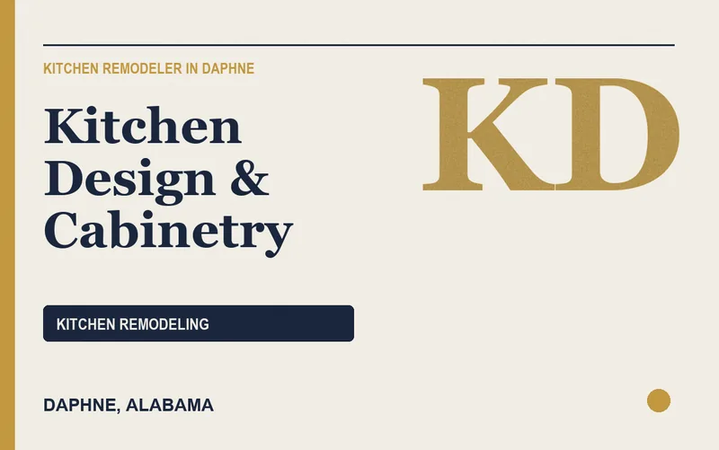 Kitchen Design & Cabinetry in Daphne, Alabama