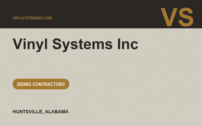 Vinyl Systems Inc in Huntsville, Alabama