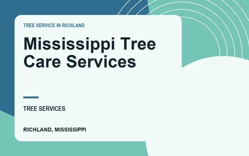 Mississippi Tree Care Services in Richland, Mississippi