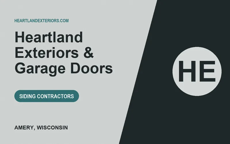 Heartland Exteriors & Garage Doors in Amery, Wisconsin
