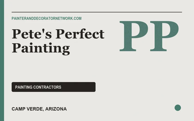 Pete's Perfect Painting in Camp Verde, Arizona