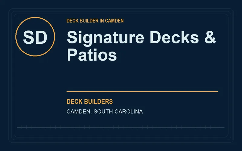 Signature Decks & Patios in Camden, South Carolina