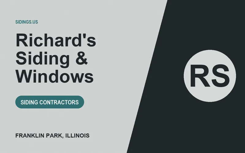 Richard's Siding & Windows in Franklin Park, Illinois
