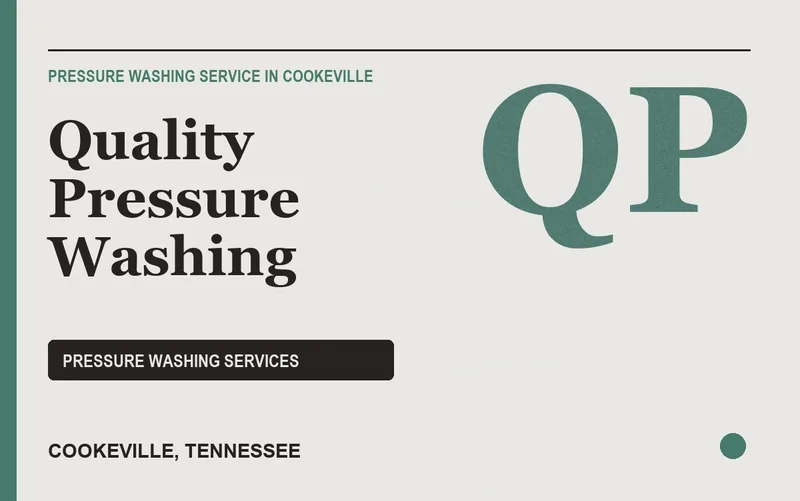 Quality Pressure Washing in Cookeville, Tennessee