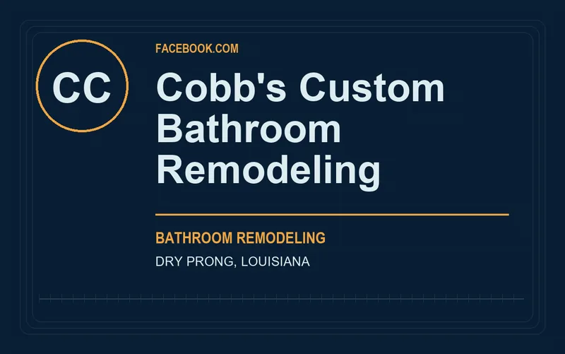 Cobb's Custom Bathroom Remodeling in Dry Prong, Louisiana