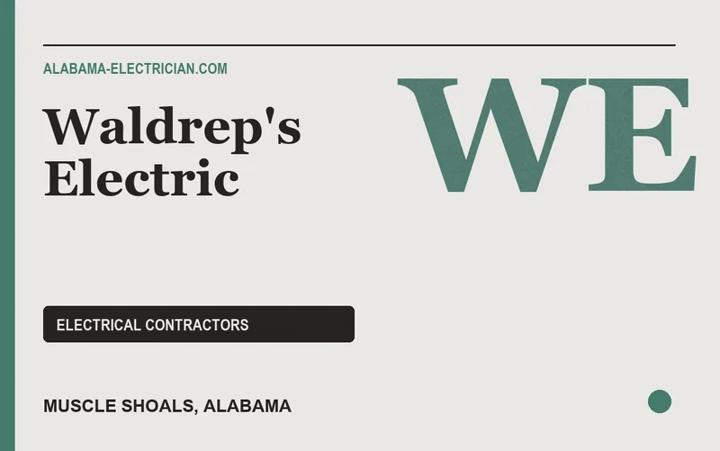 Waldrep's Electric in Muscle Shoals, Alabama