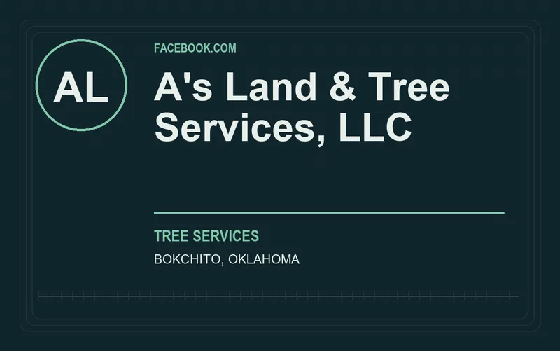 A's Land & Tree Services, LLC in Bokchito, Oklahoma