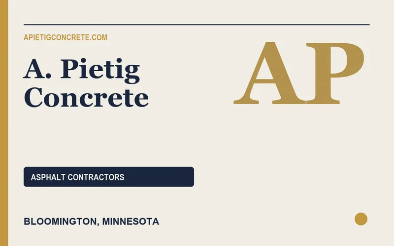 A. Pietig Concrete in Bloomington, Minnesota