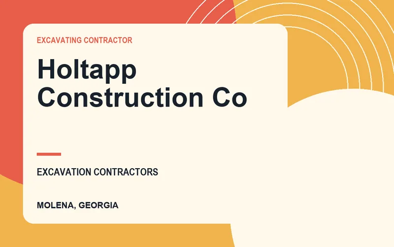 Holtapp Construction Co in Molena, Georgia