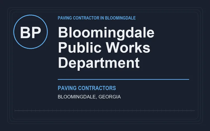 Bloomingdale Public Works Department in Bloomingdale, Georgia