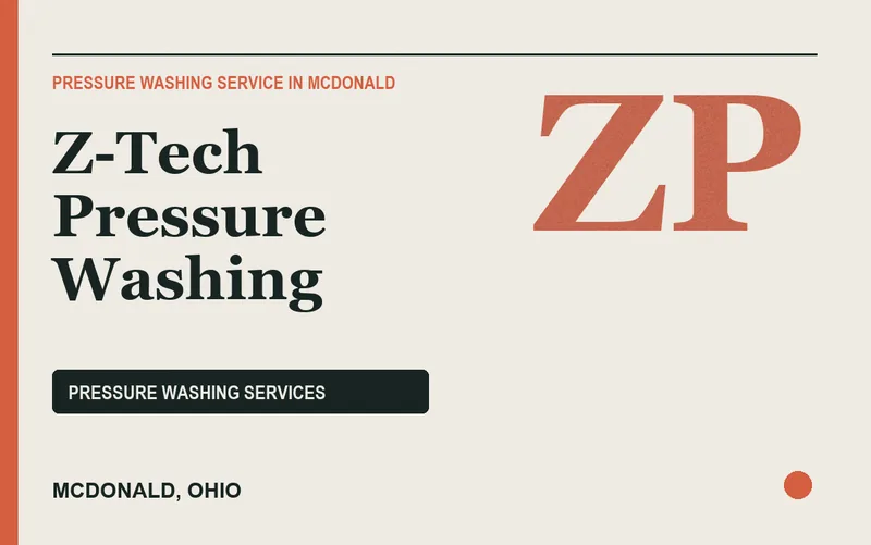 Z-Tech Pressure Washing in McDonald, Ohio