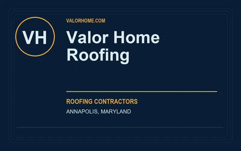Valor Home Roofing in Annapolis, Maryland