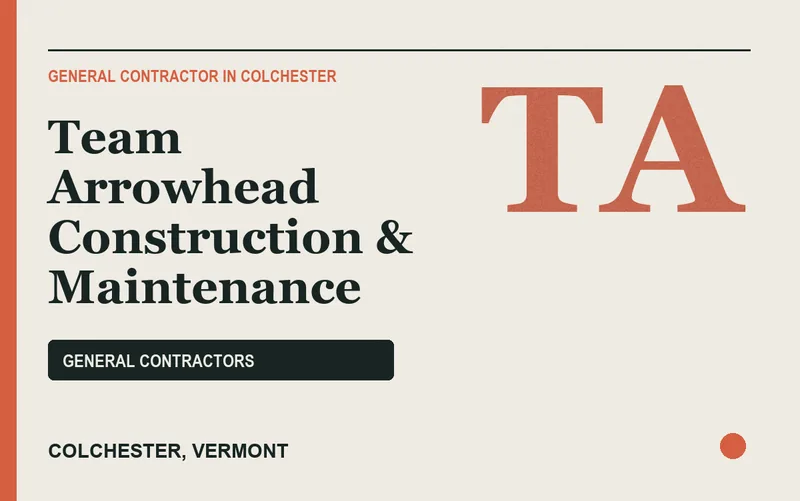 Team Arrowhead Construction & Maintenance in Colchester, Vermont