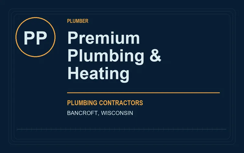 Premium Plumbing & Heating in Bancroft, Wisconsin