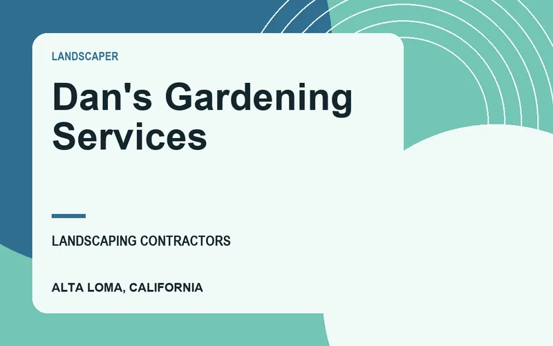 Dan's Gardening Services in Alta Loma, California