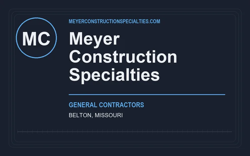 Meyer Construction Specialties in Belton, Missouri