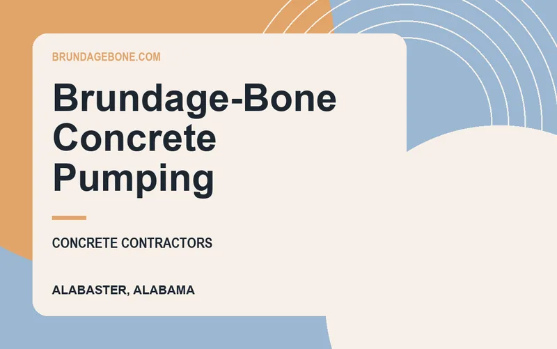 Brundage-Bone Concrete Pumping in Alabaster, Alabama