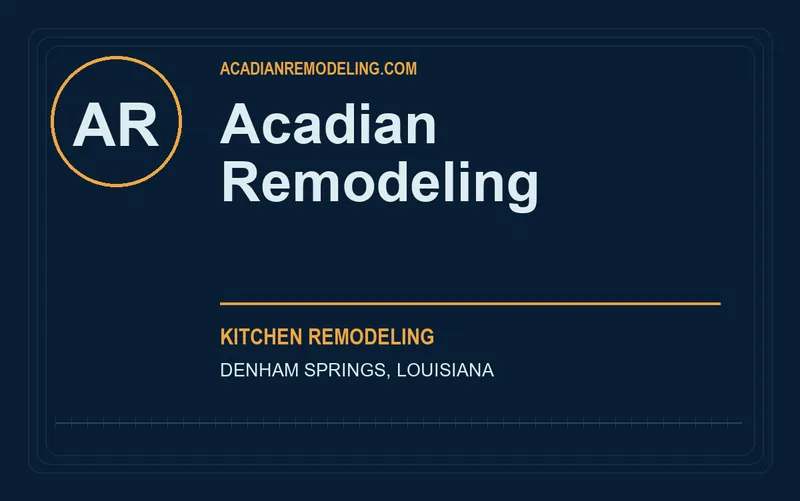 Acadian Remodeling in Denham Springs, Louisiana