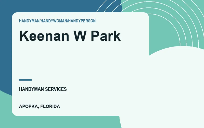Keenan W Park in Apopka, Florida