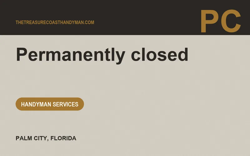 Permanently closed in Palm City, Florida