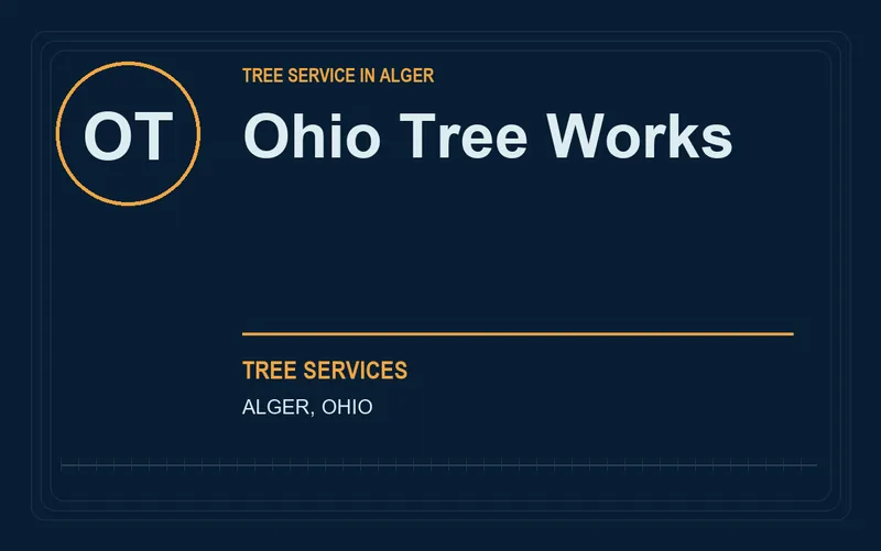 Ohio Tree Works in Alger, Ohio