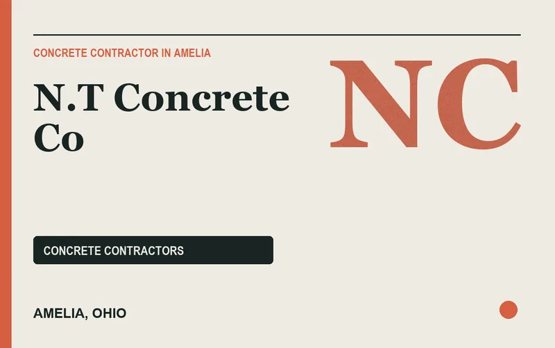 N.T Concrete Co in Amelia, Ohio