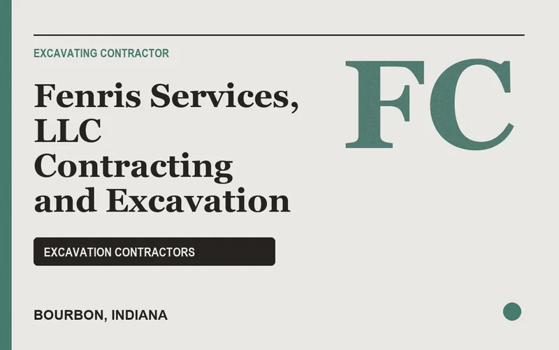 Fenris Services, LLC Contracting and Excavation in Bourbon, Indiana