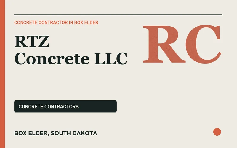 RTZ Concrete LLC in Box Elder, South Dakota