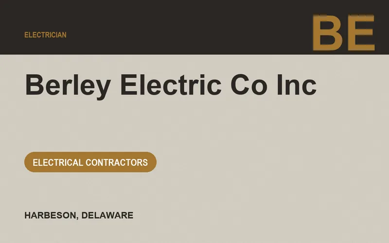 Berley Electric Co Inc in Harbeson, Delaware