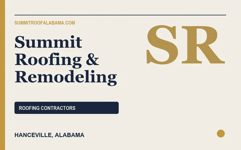 SUMMIT ROOFING & REMODELING in Hanceville, Alabama