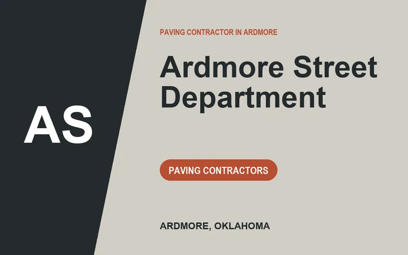 Ardmore Street Department in Ardmore, Oklahoma